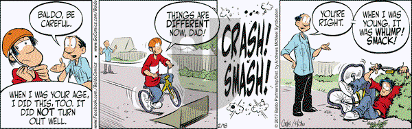 Baldo on Saturday February 18, 2017 Comic Strip