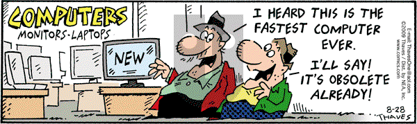 Frank and Ernest - Friday August 28, 2009 Comic Strip