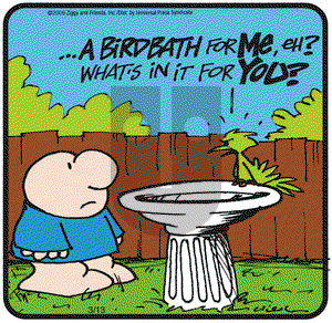 Ziggy on Friday March 13, 2009 Comic Strip