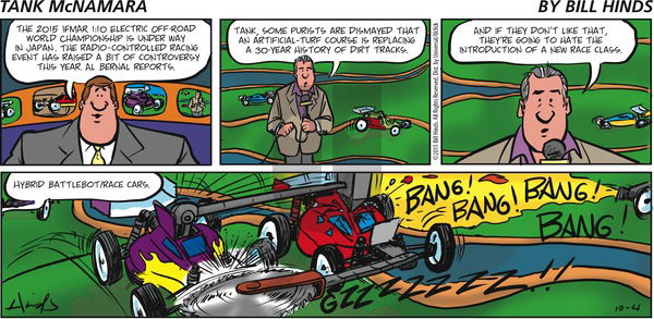 Tank McNamara - Sunday October 4, 2015 Comic Strip