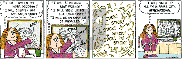 Cathy Classics - Saturday April 28, 2001 Comic Strip