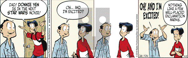Baldo on Saturday April 9, 2016 Comic Strip