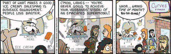 DeFlocked on Monday July 30, 2012 Comic Strip