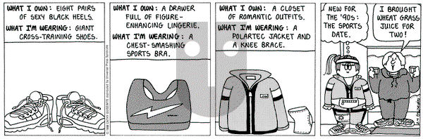 Cathy Classics on Wednesday February 4, 1998 Comic Strip
