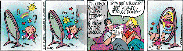 Rose is Rose on Friday July 18, 2014 Comic Strip