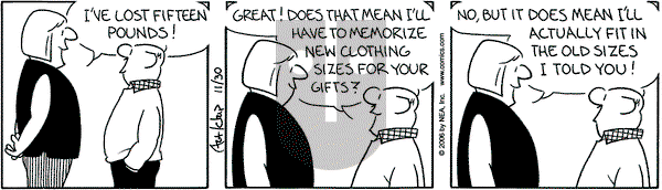 The Born Loser on Thursday November 30, 2006 Comic Strip