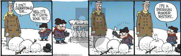 Monty - Friday December 1, 2023 Comic Strip