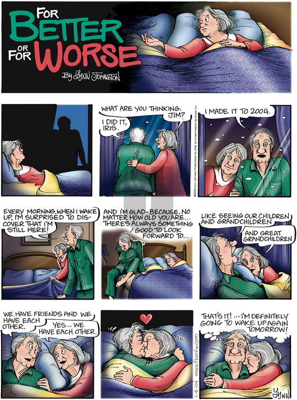 For Better or For Worse on Sunday January 11, 2004 Comic Strip