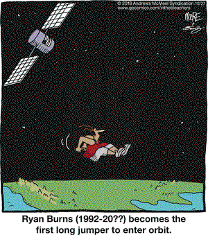 In the Bleachers on Saturday October 27, 2018 Comic Strip