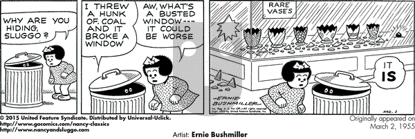 Nancy Classics on Tuesday October 31, 2017 Comic Strip