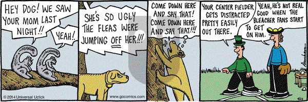 Overboard on Friday April 25, 2014 Comic Strip