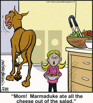 Marmaduke on Tuesday April 29, 2025 Comic Strip