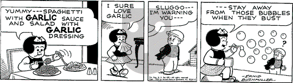 Nancy Classics on Saturday October 31, 2015 Comic Strip