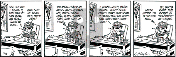 Doonesbury on Thursday July 13, 1978 Comic Strip