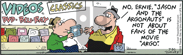 Frank and Ernest on Tuesday July 30, 2013 Comic Strip