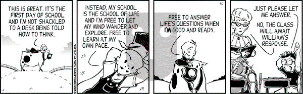 Cow and Boy Classics on Tuesday September 2, 2008 Comic Strip