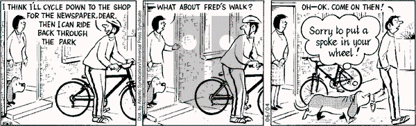 Fred Basset on Wednesday June 4, 2008 Comic Strip