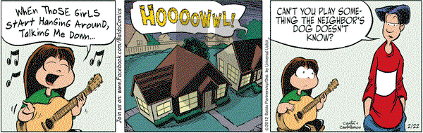 Baldo on Wednesday February 22, 2012 Comic Strip