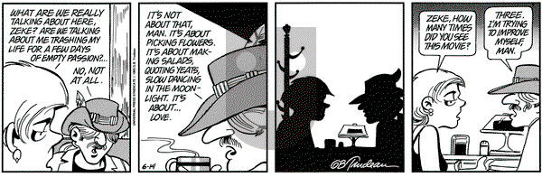 Doonesbury on Wednesday June 14, 1995 Comic Strip