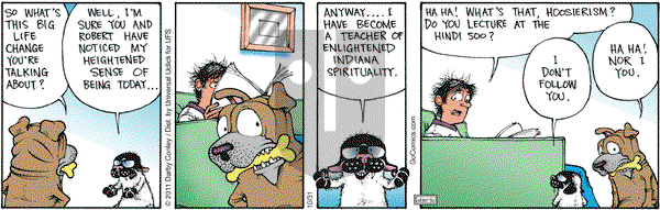 Get Fuzzy on Thursday October 31, 2013 Comic Strip