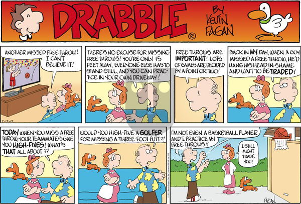 Drabble on Sunday February 15, 2015 Comic Strip