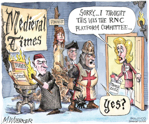 Matt Wuerker on Tuesday August 28, 2012 Comic Strip