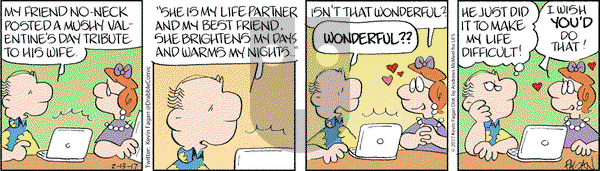 Drabble on Monday February 13, 2017 Comic Strip