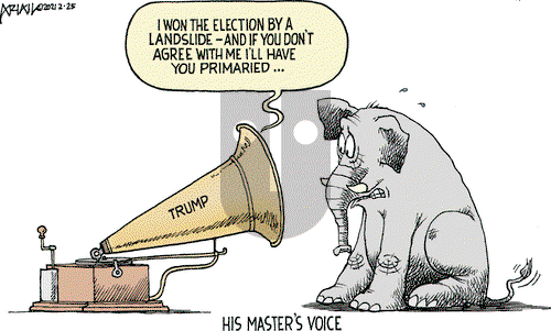 Robert Ariail on Thursday February 25, 2021 Comic Strip