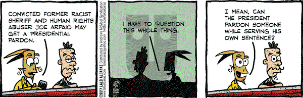 La Cucaracha on Thursday September 7, 2017 Comic Strip