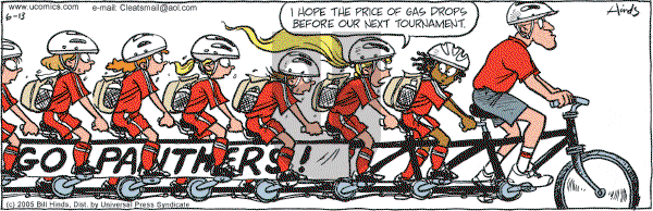 Cleats - Monday June 13, 2005 Comic Strip