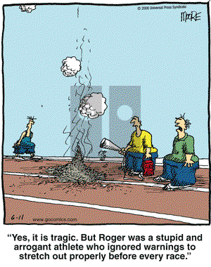 In the Bleachers on Wednesday June 11, 2008 Comic Strip