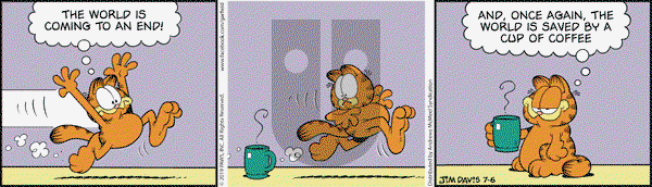 Garfield on Saturday July 6, 2019 Comic Strip