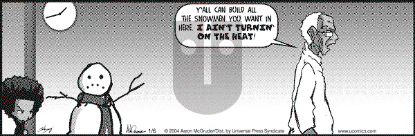 The Boondocks on Tuesday August 9, 2011 Comic Strip