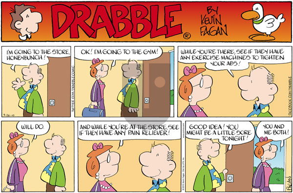 Drabble on Sunday September 26, 2010 Comic Strip
