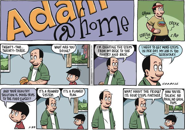 Adam@Home on Sunday January 29, 2017 Comic Strip