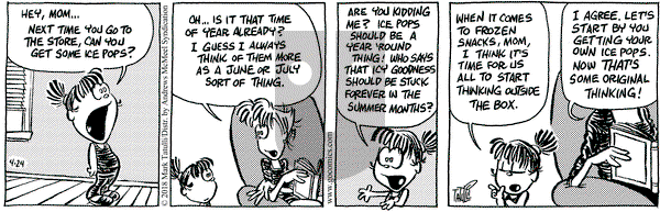 Heart of the City on Tuesday April 24, 2018 Comic Strip