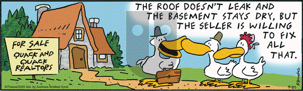 Frank and Ernest on Saturday September 20, 2025 Comic Strip