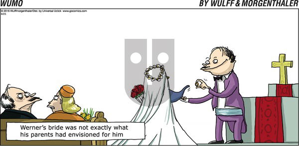 WuMo on Sunday September 25, 2016 Comic Strip
