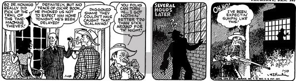 Alley Oop on Thursday January 10, 1946 Comic Strip