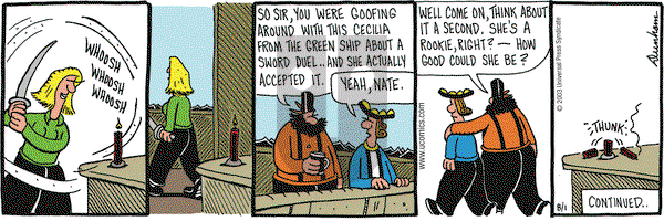 Overboard on Friday August 1, 2003 Comic Strip