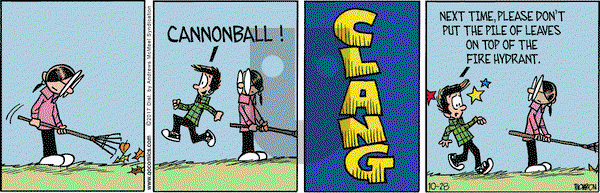 Grand Avenue on Saturday October 28, 2017 Comic Strip