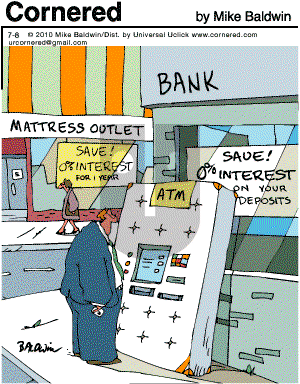 Cornered - Thursday July 8, 2010 Comic Strip