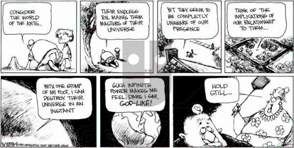 Non Sequitur on Sunday January 15, 1995 Comic Strip