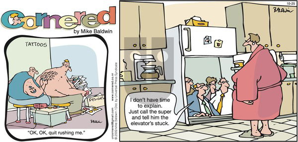 Cornered on Sunday October 25, 2009 Comic Strip