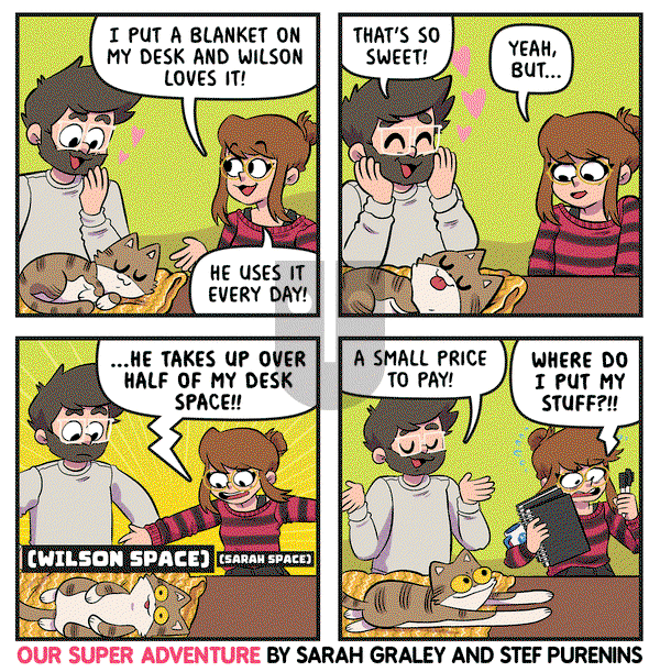 Our Super Adventure on Monday February 12, 2024 Comic Strip