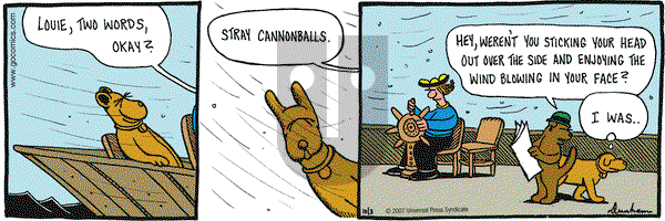 Overboard on Wednesday October 3, 2007 Comic Strip