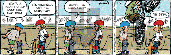 Cleats on Saturday April 7, 2007 Comic Strip