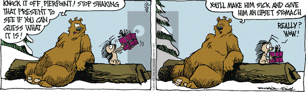 The Grizzwells on Thursday December 18, 2014 Comic Strip
