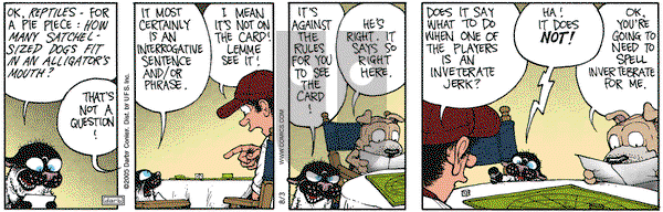 Get Fuzzy on Wednesday August 3, 2005 Comic Strip