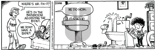 Grand Avenue on Wednesday January 23, 2002 Comic Strip